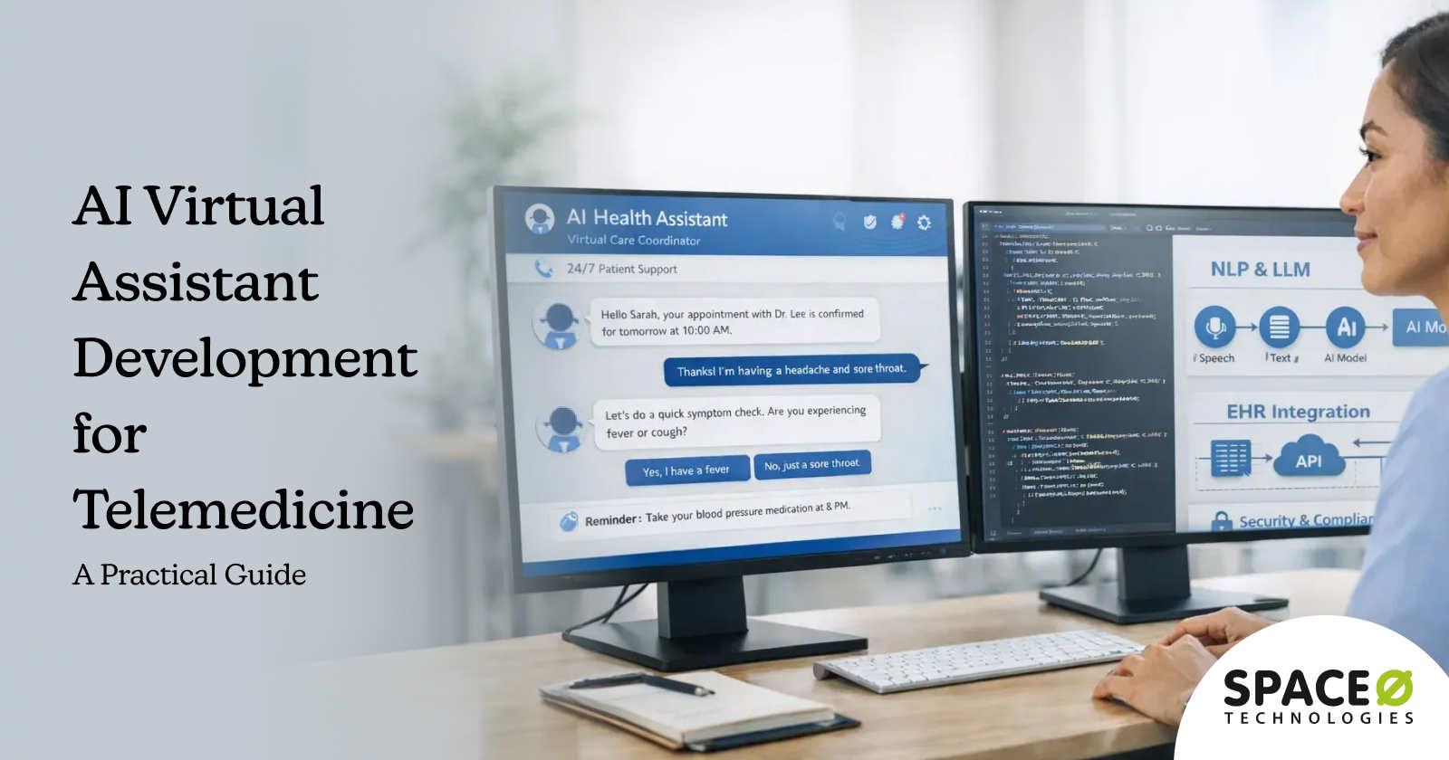 AI Virtual Assistant Development for Telemedicine A Practical Guide